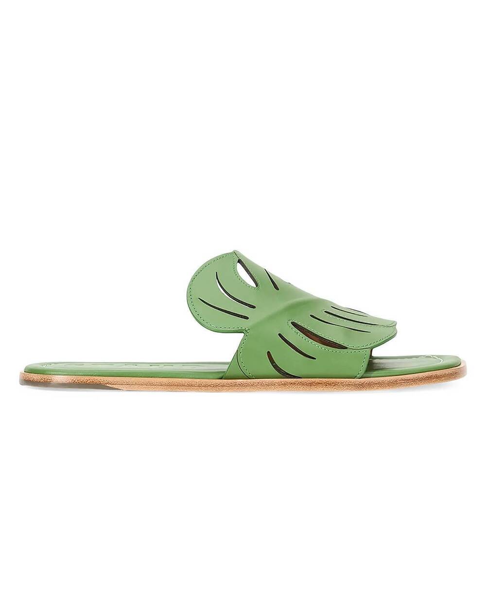 NEW STAUD women's palm sandal in green